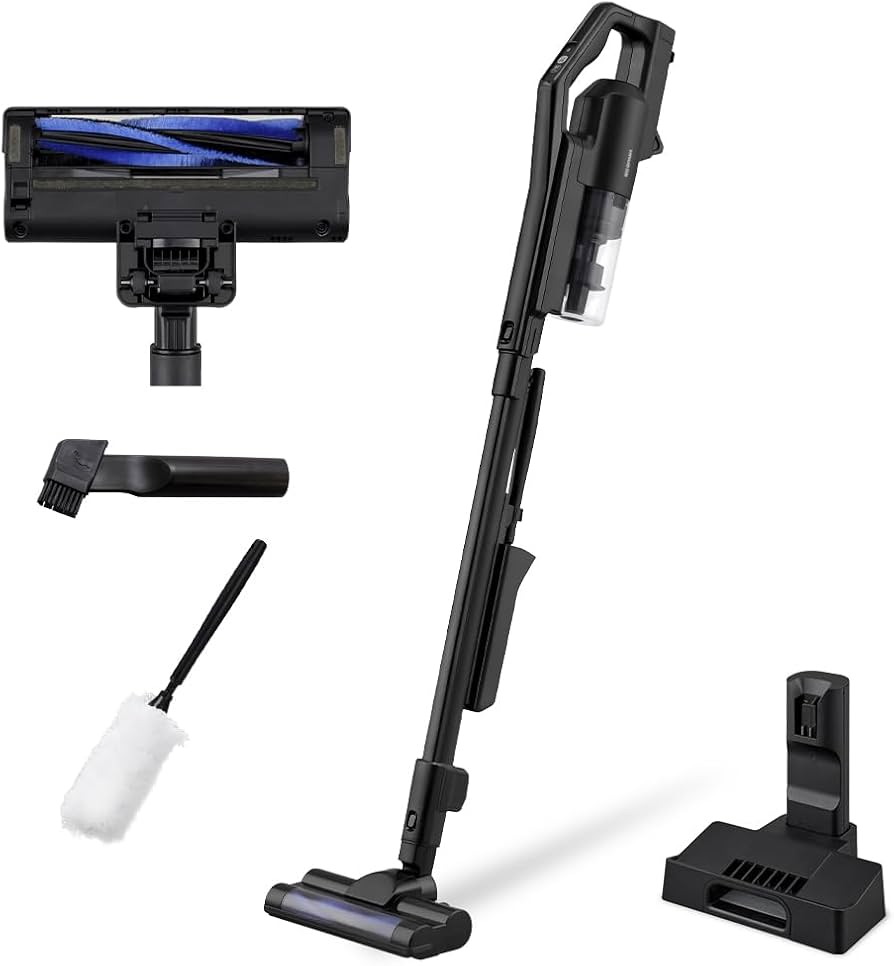 アイリスオーヤマ SCD-R2P-B 充電式サイクロンスティッククリーナー 黒 IRIS OHYAMA 掃除機 コードレス サイクロン 軽量 クリーナー